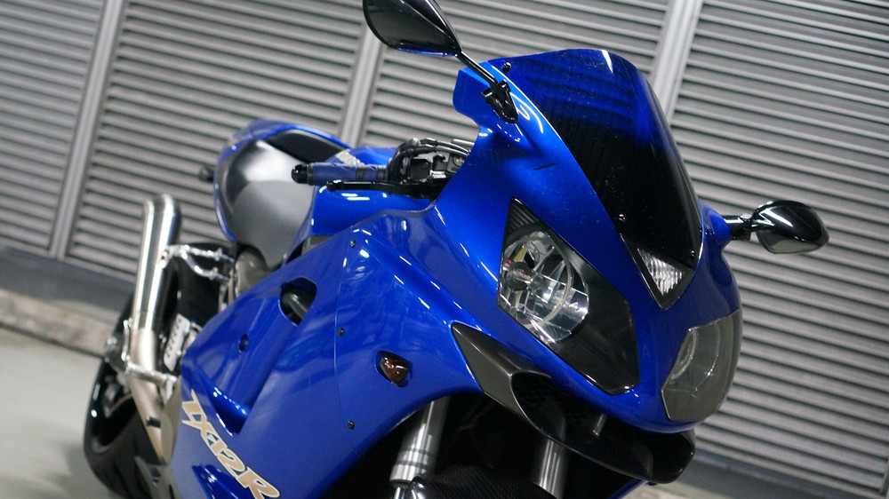 km専用 カワサキ ZX-12R 51，531km B4 青 ゲイルスピード、ETC、ナビ付