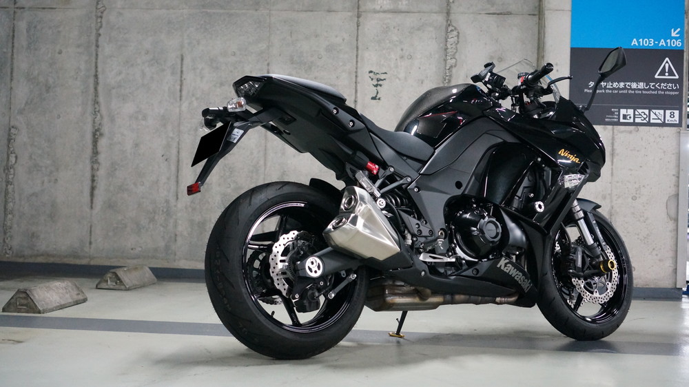 ◆◆◆美品!! 2014- カワサキ NINJA1000 稀少! 純正ミラー左右◆◆◆ ニンジャ1000 80  美人ライダー　2014 Kawasaki Ninja1000　2014 Kawasaki Z1000SX　ミスK　清原 明彦　プロショップキヨ  PS-K　こけたらあかんで