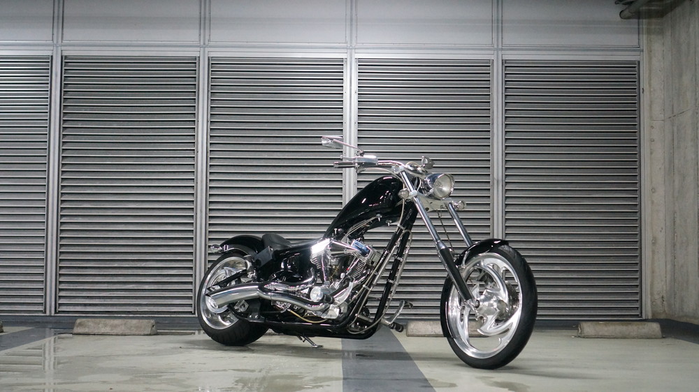 BigDog Motorcycle Bigdog Chopper 2005年式 バイク洗車 | Moto-Gallery