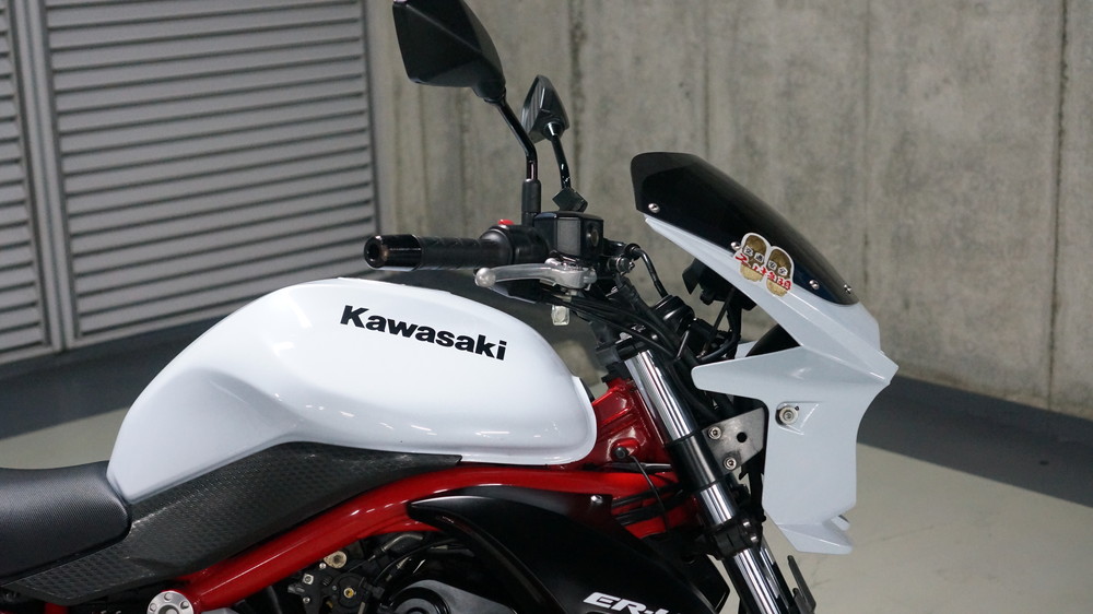 カワサキ ER-4n 2012年式 バイク洗車 | Moto-Gallery