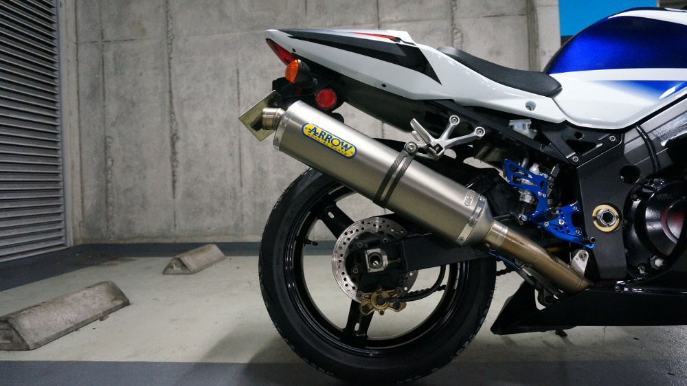 GSXR1000R ARROW マフラー（Arrow GSX-R1000R 17-22 フルエキ