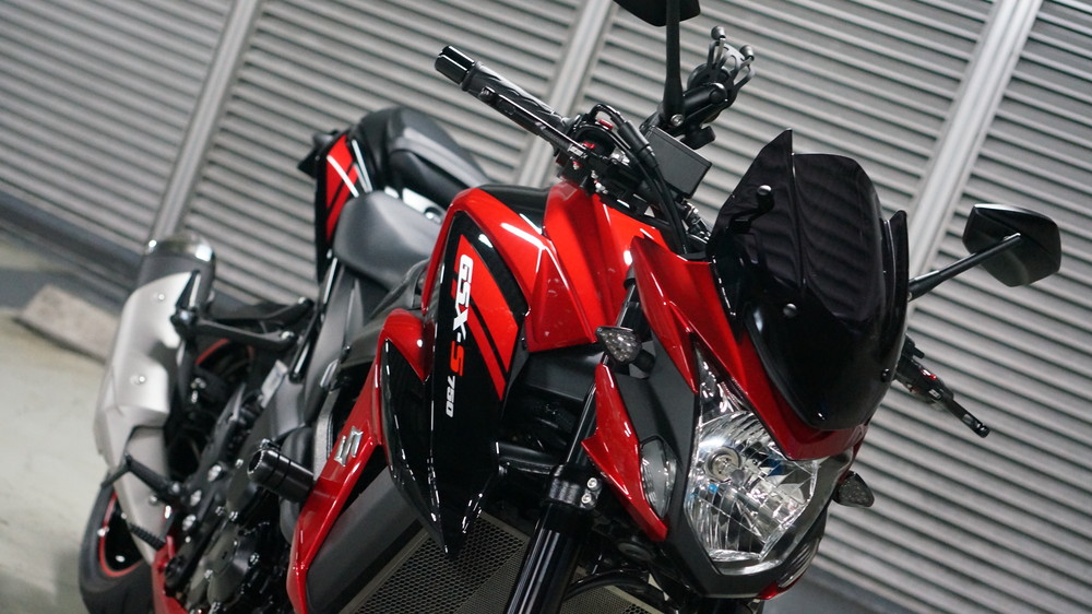 スズキ GSX-S750 2018年式 赤カウルセット SUZUKI - カウル 