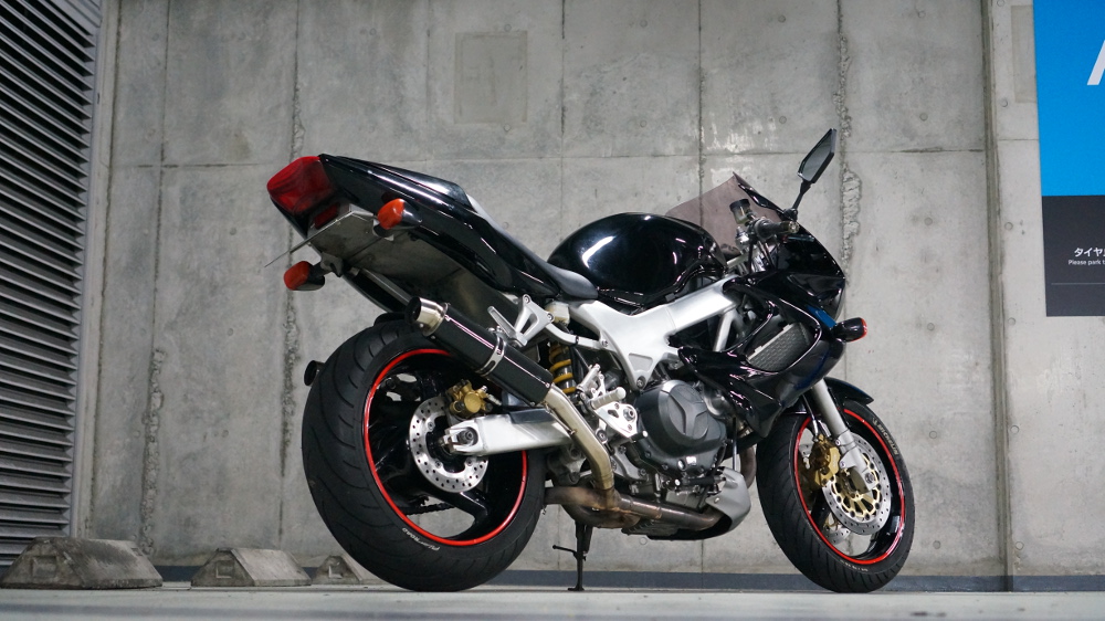 ホンダ VTR1000F バイク洗車 | Moto-Gallery
