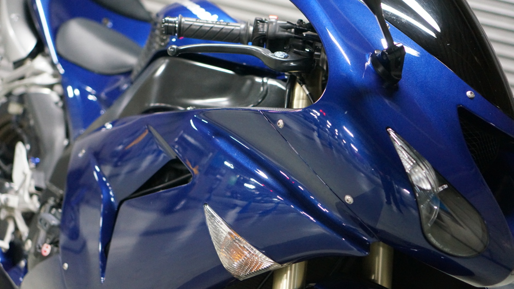 仮　　水車 THE KAWASAKI？ZX10R 車検 オイル/フルード/冷却水交換 ブレンボ