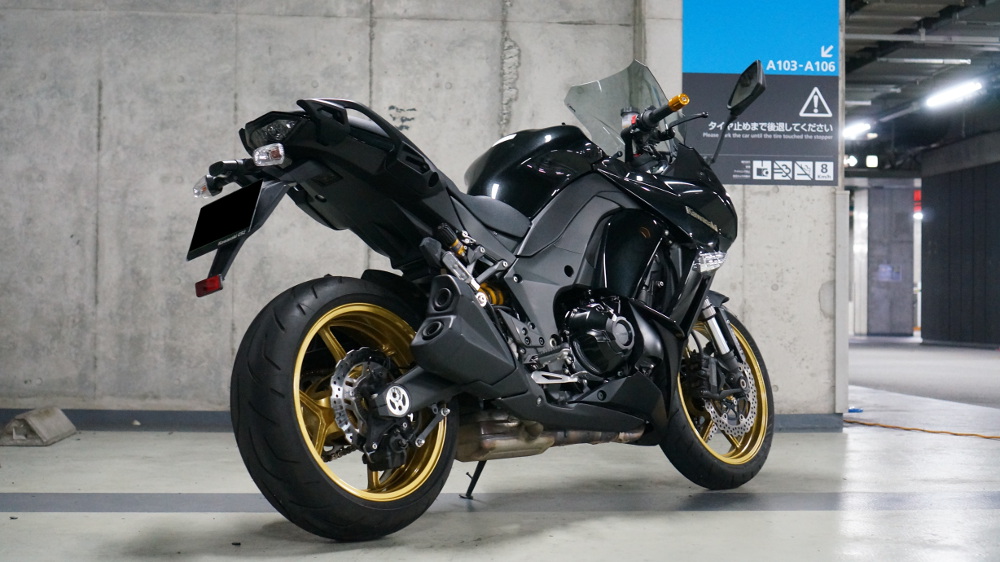 ◆◆◆美品!! 2014- カワサキ NINJA1000 稀少! 純正ミラー左右◆◆◆ ニンジャ1000 80  美人ライダー　2014 Kawasaki Ninja1000　2014 Kawasaki Z1000SX　ミスK　清原 明彦　プロショップキヨ  PS-K　こけたらあかんで