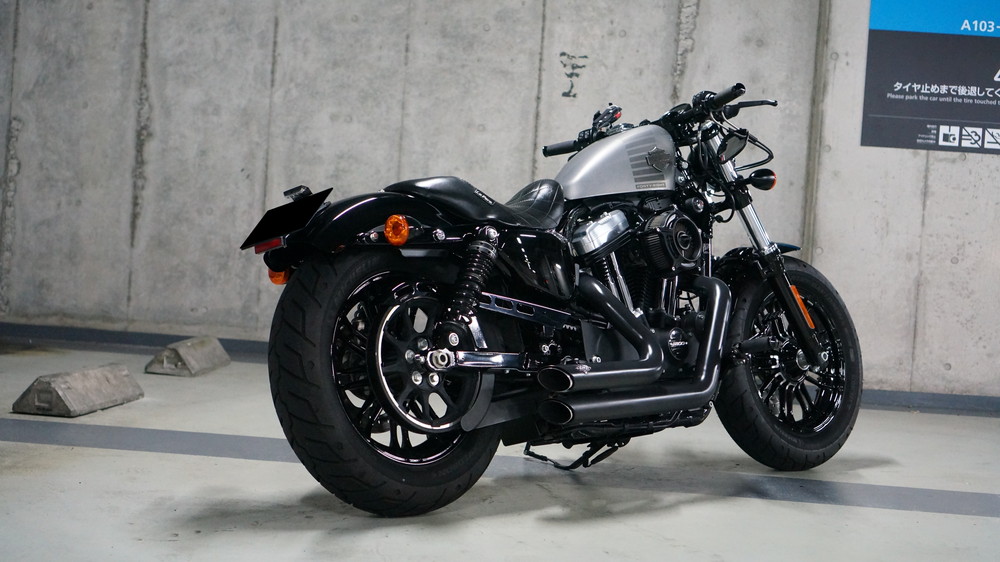 ハーレーダビッドソン XL1200X Forty-Eight バイク洗車 | Moto-Gallery