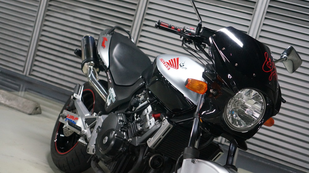 HONDA ブラックタンク　ホーネット 900 HONDA ブラックタンクホーネット 900