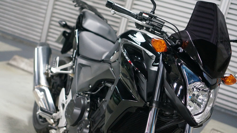 ホンダ CB400F 2013年式 バイク洗車 | Moto-Gallery