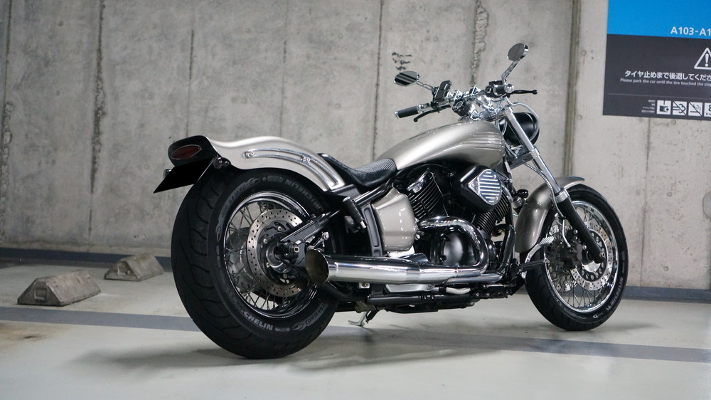 ドラッグスター1100 DS11 OVER製マフラー ドラッグスター1100 DS11 OVER製マフラー