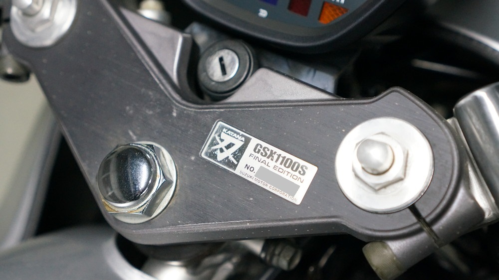 GSX1100S KATANA FINAL EDITION | Moto-Gallery