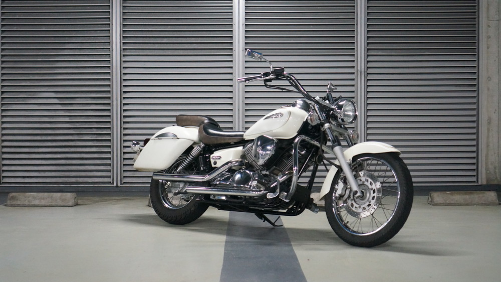 Drag Star250純正バイクタンク ホワイト 2012年式 ドラッグスター250