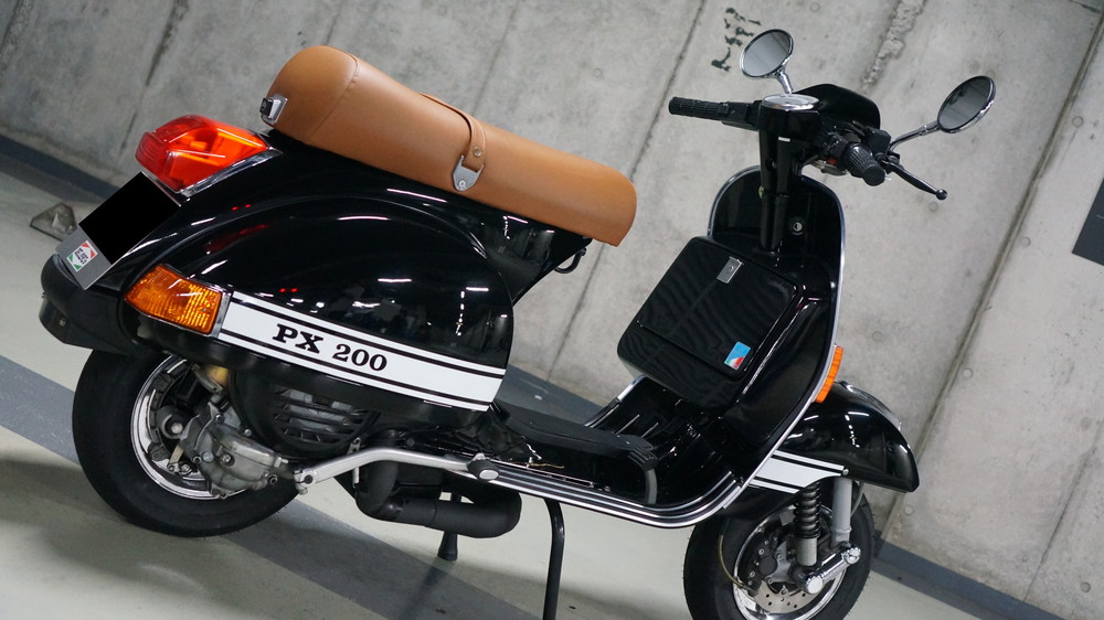 ベスパ PX200FL2 バイク洗車 | Moto-Gallery