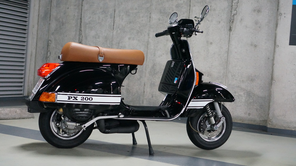 ベスパ PX200FL2 バイク洗車 | Moto-Gallery