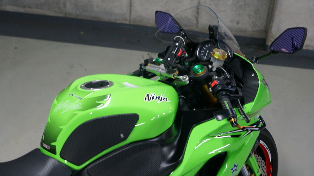 カワサキ ZX-6R バイク洗車 | Moto-Gallery