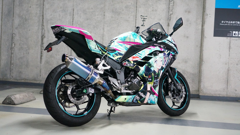 Ninja250『初音ミク』仕様 | Moto-Gallery