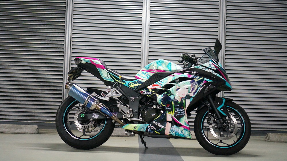Ninja250『初音ミク』仕様 | Moto-Gallery